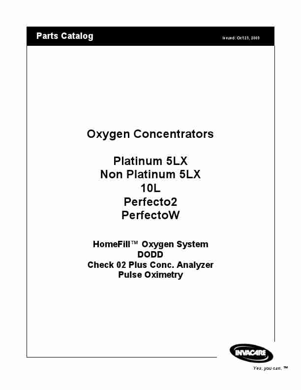 Invacare Oxygen Equipment PerfectoW-page_pdf